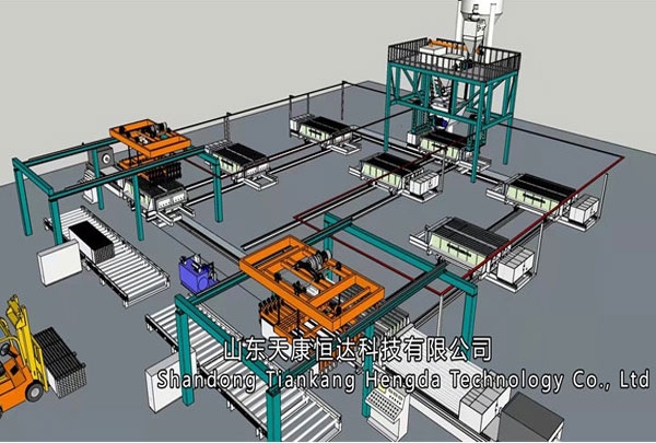 連續(xù)式石膏條板生產(chǎn)線